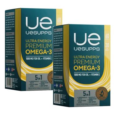 Набор 2Х Uesupps Премиум Омега-3 капсулы 60 шт
