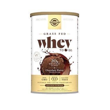 Solgar Whey To Go Белковая сыворотка порошок Шоколад 377 г 