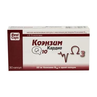 RealCaps Коэнзим Q10 Кардио 500 мг капсулы 30 шт