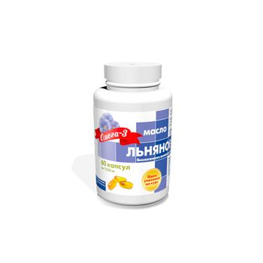 RealCaps Масло льняное капсулы 60 шт