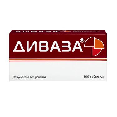 Диваза таблетки для рассасывания 100 шт