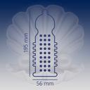 Contex Extra Sensation Презервативы с крупными точками и ребрами 12 шт