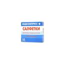Салфетка марлевая 12 слоев стерильная 10 см х 10 см 10 шт