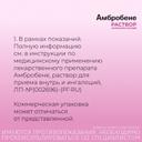 Амбробене 7,5 мг/мл раствор для приема внутрь и ингаляций 100 мл