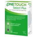OneTouch Select Plus Тест-полоски для глюкометра 100 шт