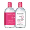 Bioderma Sensibio Набор мицеллярной воды для нормальной и чувствительной кожи 500 мл 2 шт
