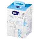 Chicco Natural Feeling Бутылочка с силиконовой соской с наклоном и флексорами 4+ 250 мл