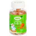 HLS Мишки Омега 3-6-9 пастилки жевательные Апельсин 90 шт