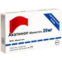 Акатинол Мемантин 20 мг таблетки 28 шт