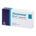 Липримар 40 мг таблетки 30 шт