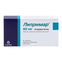 Липримар 40 мг таблетки 30 шт