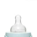 Suavinex Hygge Baby Бутылочка с круглой силикиновой соской Зеленый с полосками 270 мл