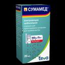 Сумамед 100 мг/5 мл порошок для приготовления суспензии для приема внутрь 20,925 г