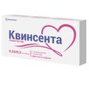 Квинсента 1,34 мг/мл раствор для инъекций 0,25/0,5 мг/доза шприц-ручка 1,5 мл