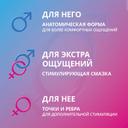 Contex You & Me Orgasmic Презервативы со стимулирующей смазкой 3 шт