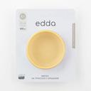 Edda Миска силиконовая на присоске с крышкой мимозный