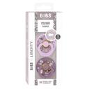 Bibs Colour Пустышка латексная с 6 месяцев Chamomile Lawn-Violet Sky 2 шт
