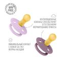 Bibs Colour Пустышка латексная с 6 месяцев Chamomile Lawn-Violet Sky 2 шт