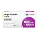 Форсиглекс Лонг 1000 мг+100 мг таблетки с модифицированным высвобождением 28 шт