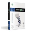 Relaxsan Гольфы компрессионные с хлопком мужские Cotton Socks 2 класс компресии размер 5 Черные
