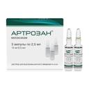 Артрозан 6 мг/мл раствор для инъекций 2,5 мл 3 шт