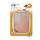 Philips Avent Набор детский дорожный контейнеры + ложка + подставка