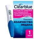 Clearblue Тест на беременность цифровой с определением срока в неделях 1 шт