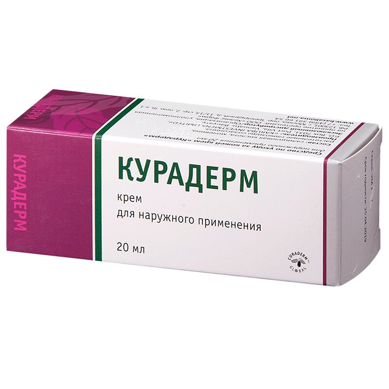 Курадерм Крем для наружного применения туба 20 мл