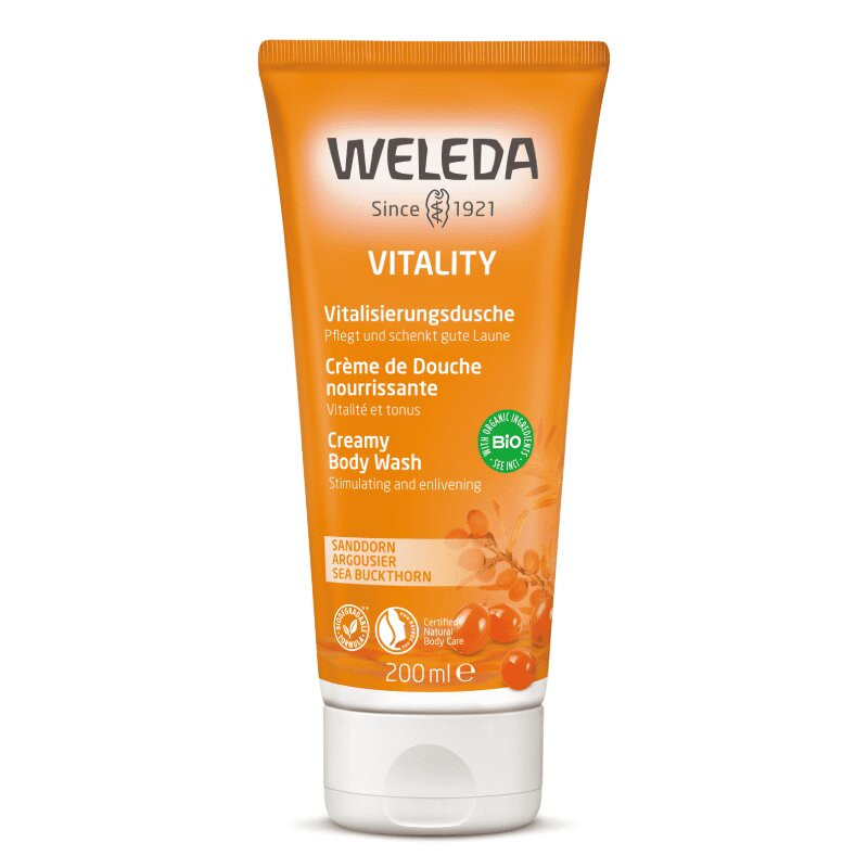 Weleda Гель для душа тонизирующий Облепиха 200 мл