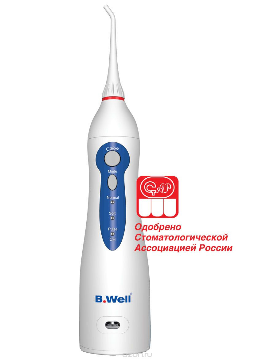 B.Well WI-911 Ирригатор для полости рта портативный 1 шт
