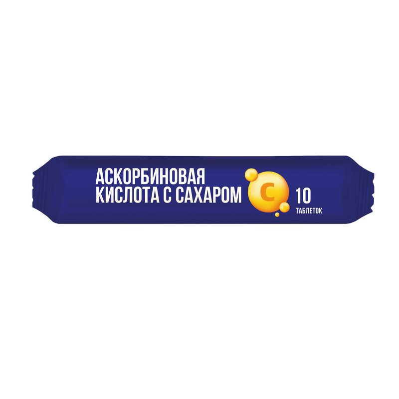 PL Аскорбинка с сахаром таблетки жевательные 10 шт