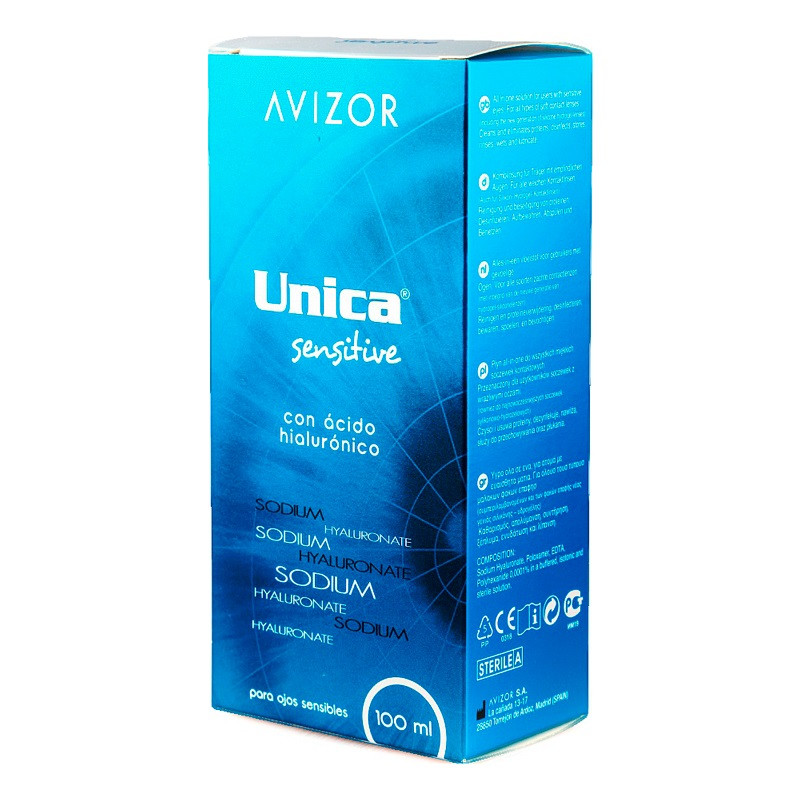 Avizor Unica Sensitive средство по уходу за контактными линзами 100 мл
