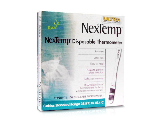 NexTemp Термометр медицинский клинический без ртути
