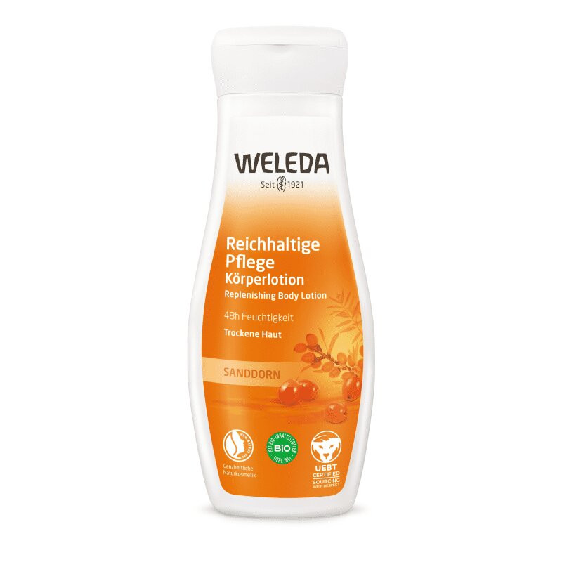 Weleda Молочко для тела питающее Облепиха 200 мл
