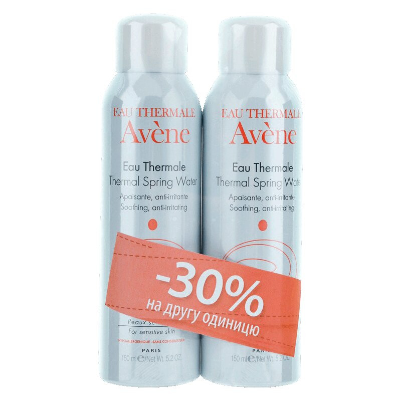 Avene Термальная вода 150 мл 2 шт