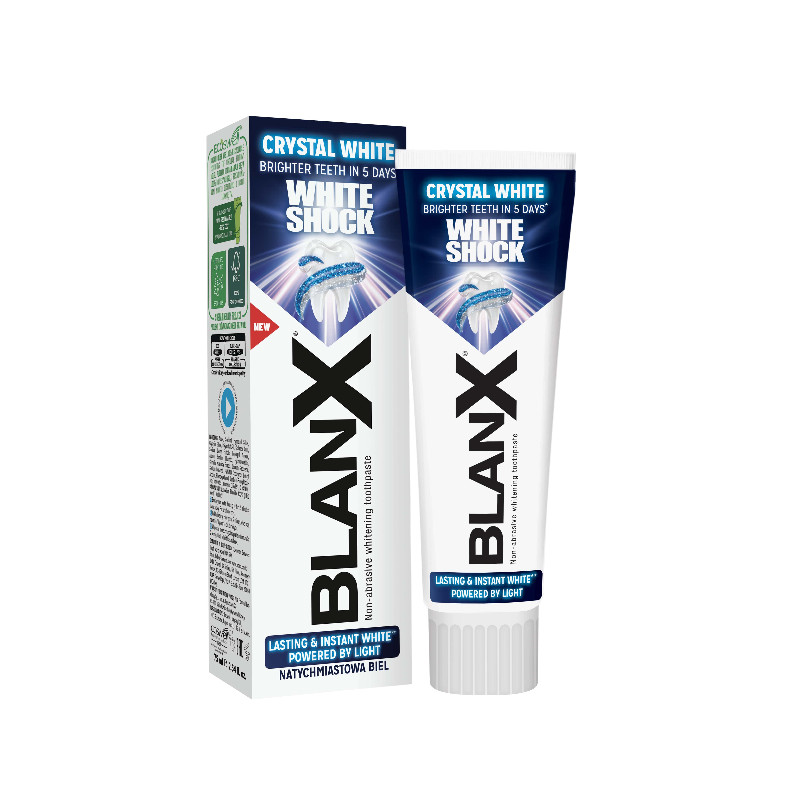 BlanX White Shock Зубная паста отбеливающая 75 мл