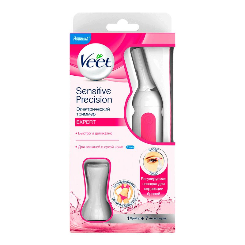 Veet Триммер электрический для депиляции чувствительных участков тела