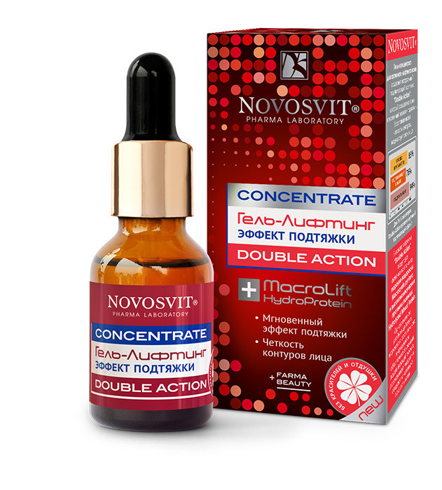 Novosvit Гель-лифтинг для лица с эффектом подтяжки 25 мл