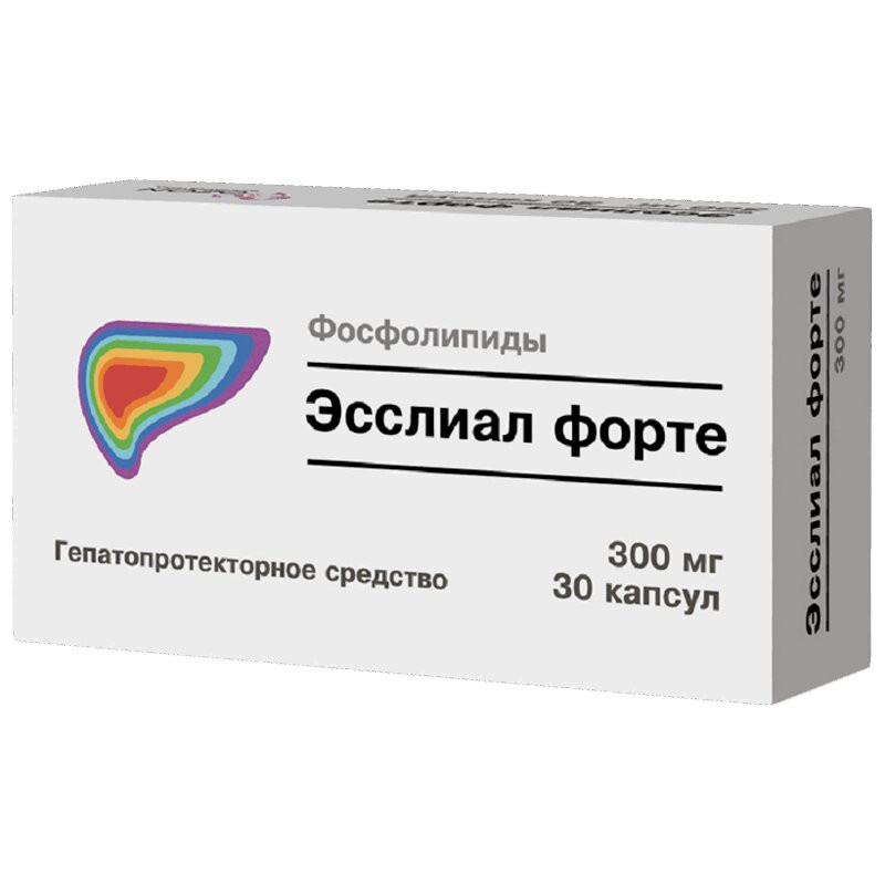 Эсслиал Форте 300 мг капсулы 30 шт