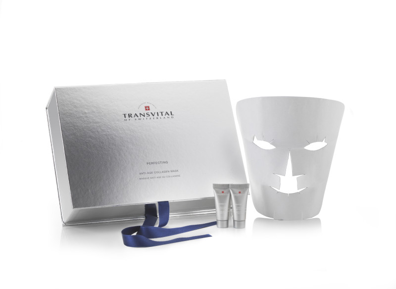 Transvital Совершенство Маска для лица омолаживающая коллагеновая 5 шт