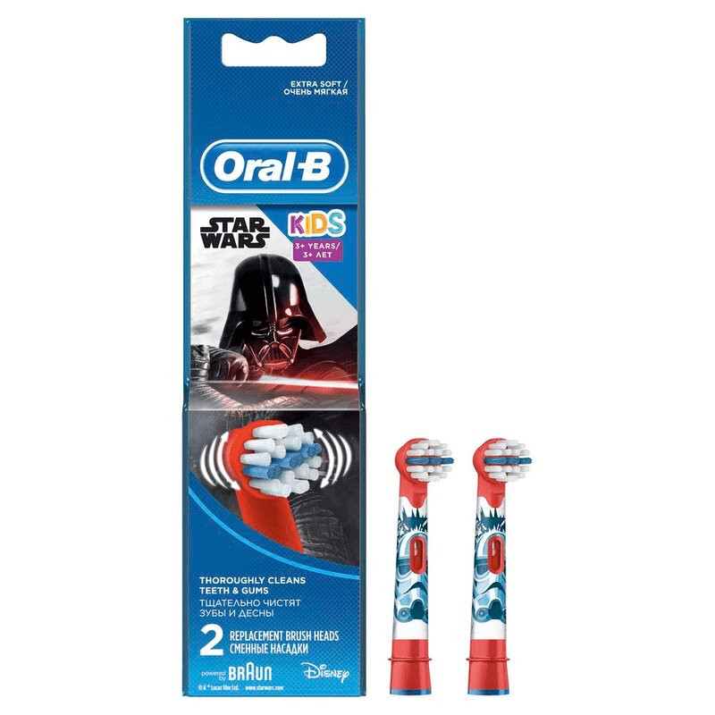 Oral-B Stages Power Насадки для зубной электрической щетки Звездные войны 2 шт