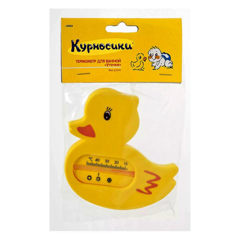 Курносики Термометр для ванной Уточка