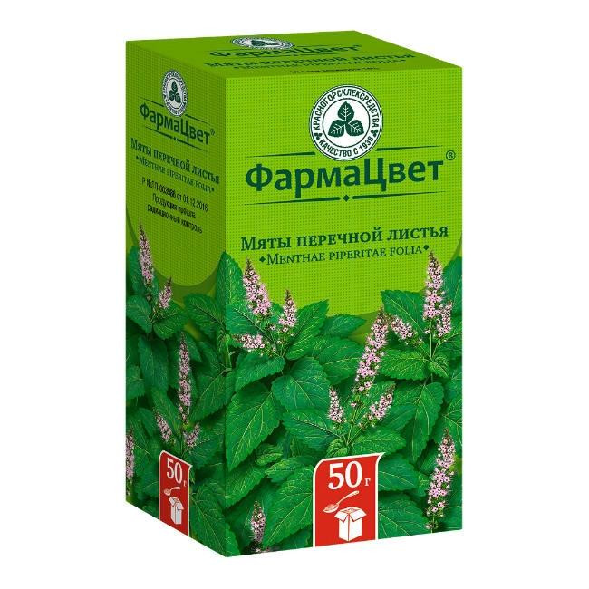 Мята перечная листья 50 г