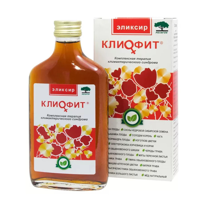 Клиофит эликсир для приема внутрь 100 мл