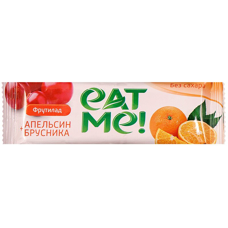 Eat Me! Фрутилад батончик 30 г Апельсин-Брусника