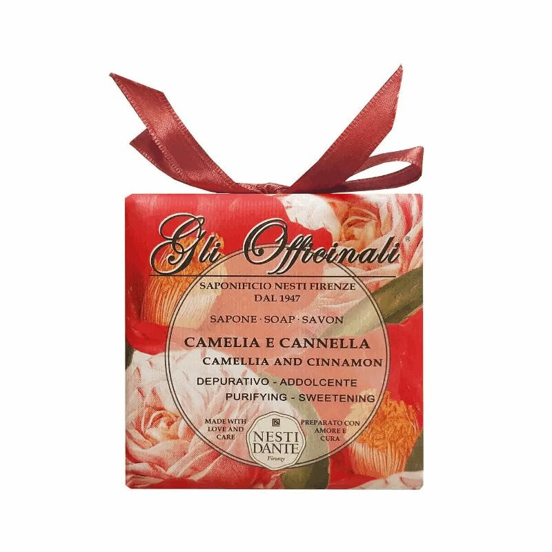 Nesti Dante Gli Officinali Мыло с лечебными травами Камелия и Корица 200 г