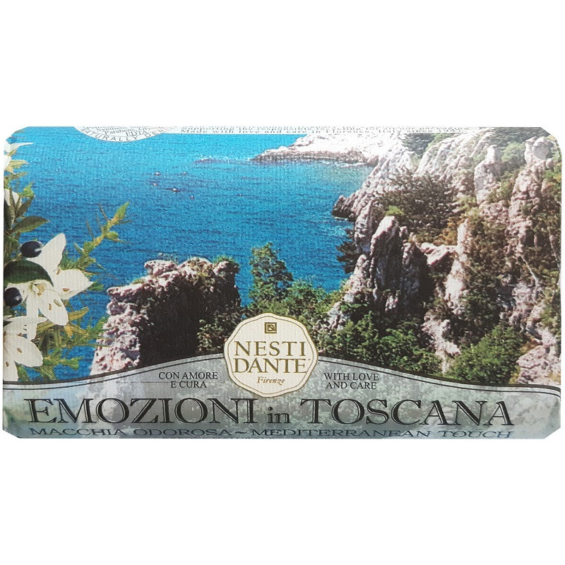 Nesti Dante Emozioni in Toscana Мыло питательное Прикосновение Средиземноморья 250 г