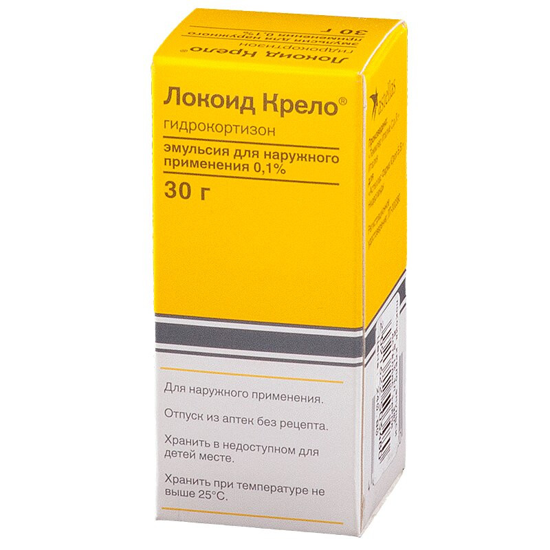 Локоид Крело 0,1% эмульсия для наружного применения 30 г
