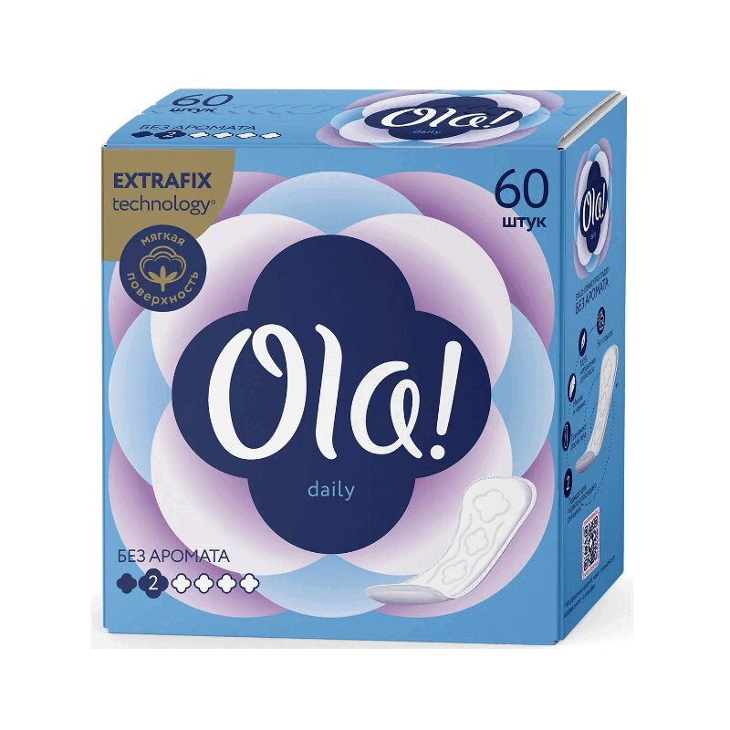 Ola! Daily Прокладки ежедневные 60 шт