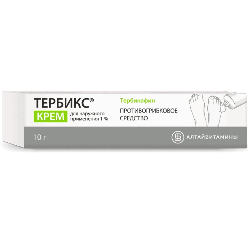 Тербикс 1% крем для наружного применения 10 г